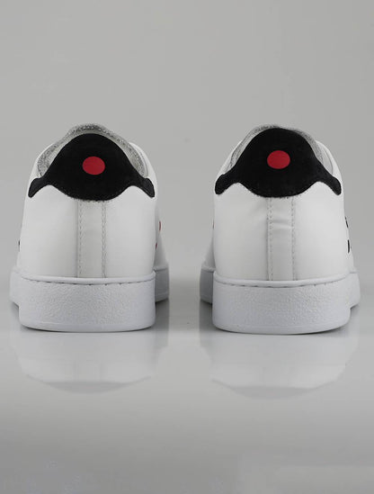 Kiton White Leather Sneakers