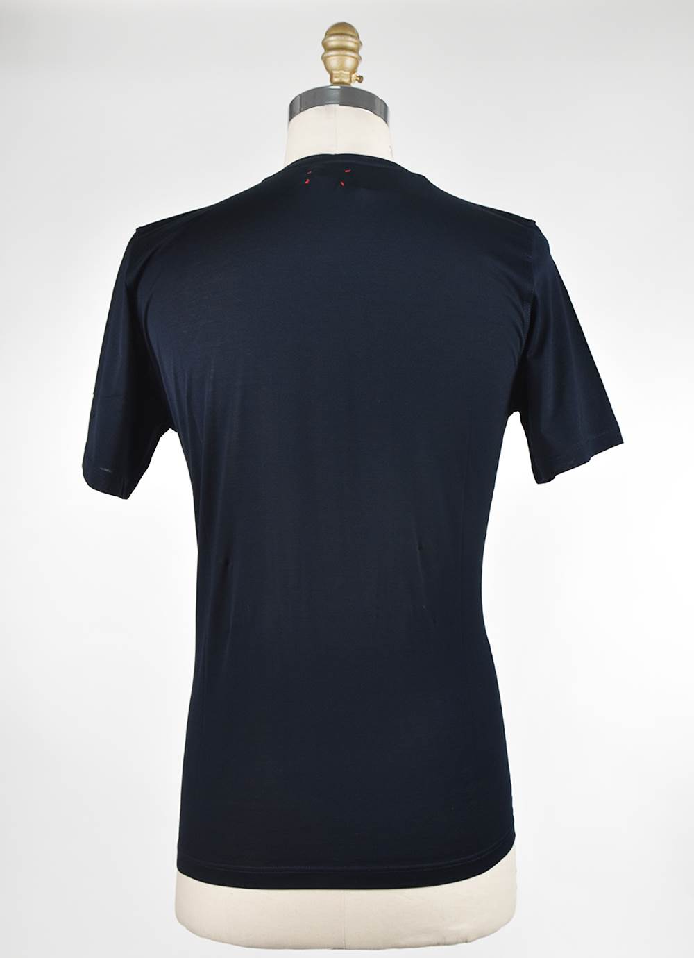 T-Shirt de algodão azul Kiton