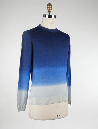 Kiton Multicolor Cashmere Silk Sweater Crewneck
