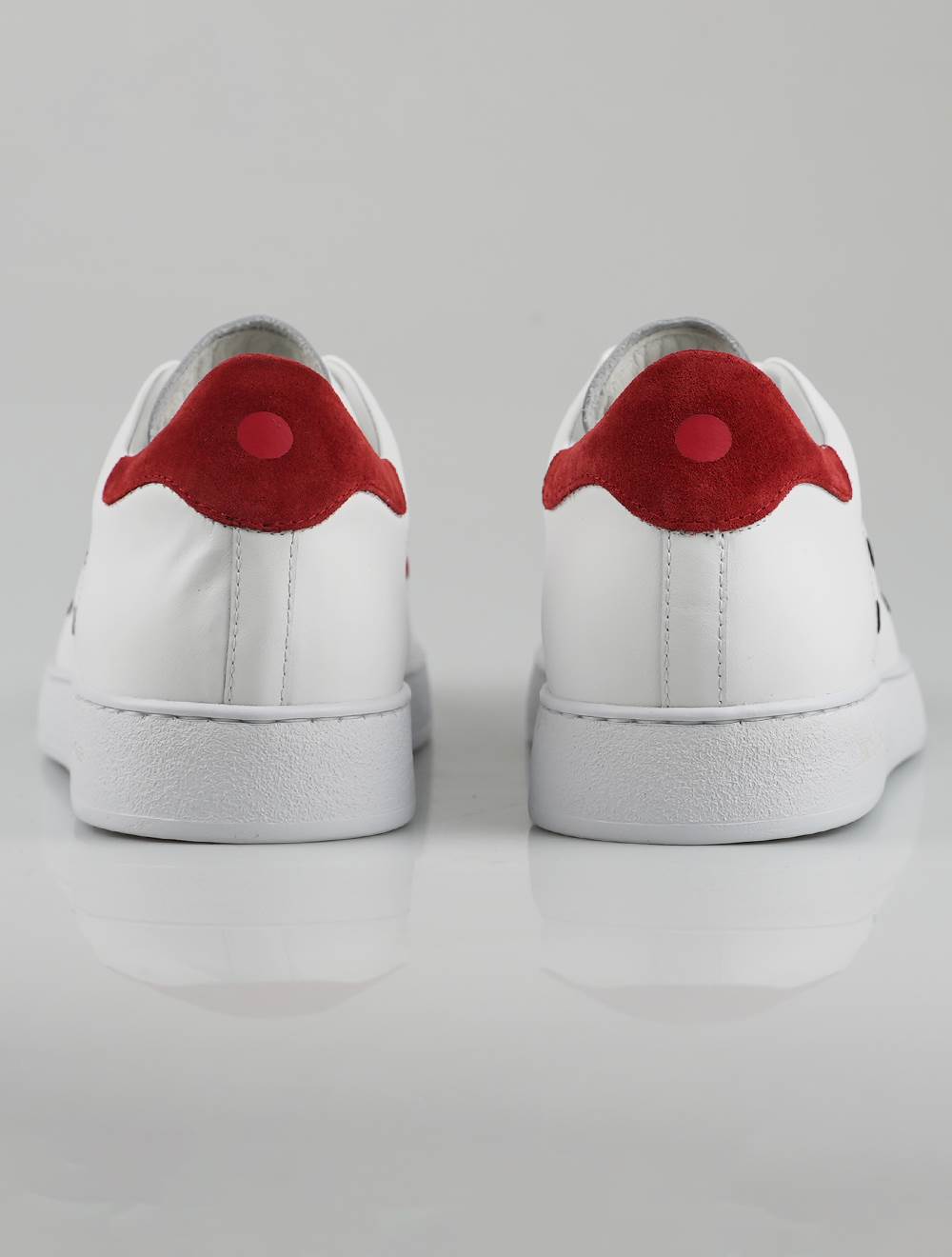Kiton Sneakers aus weißem Leder