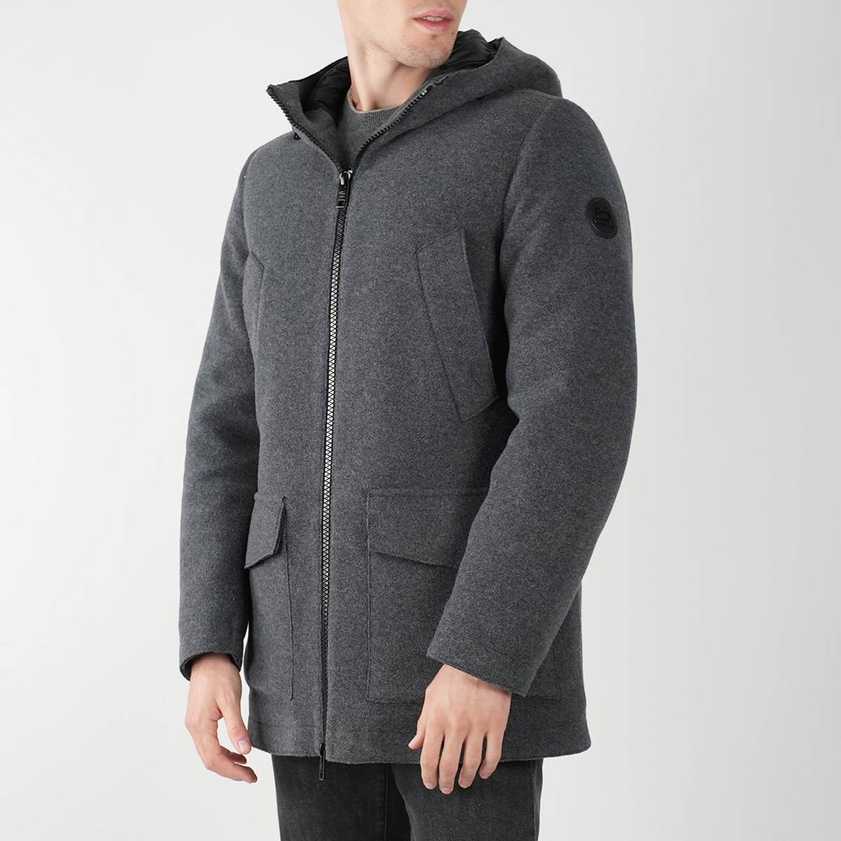 Woolrich Gray Wool Pa Arctic Parka Coat – 2Men