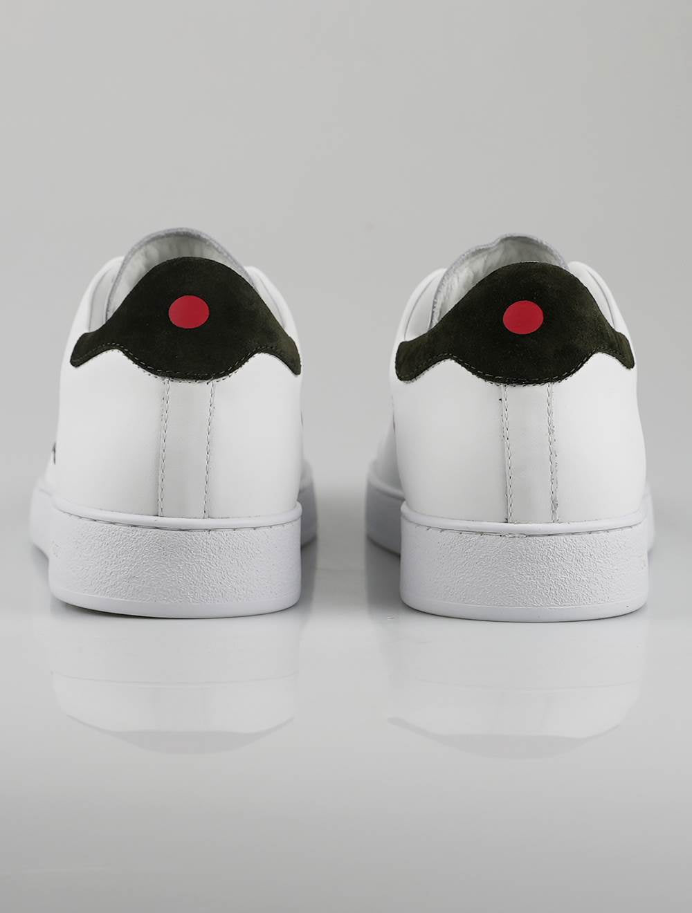 Kiton White Leather Sneakers