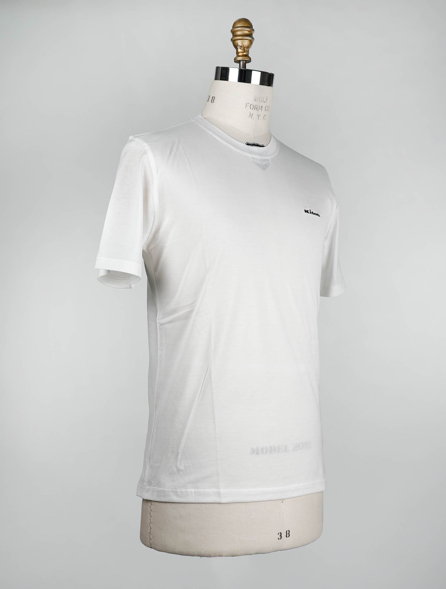 Camiseta Algodón Blanco Kiton