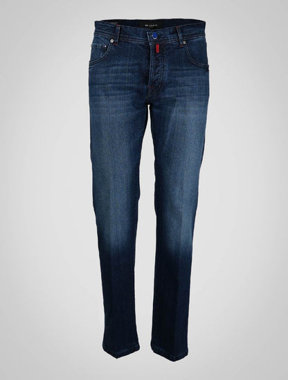 Kiton Blue Cotton Ea Jeans