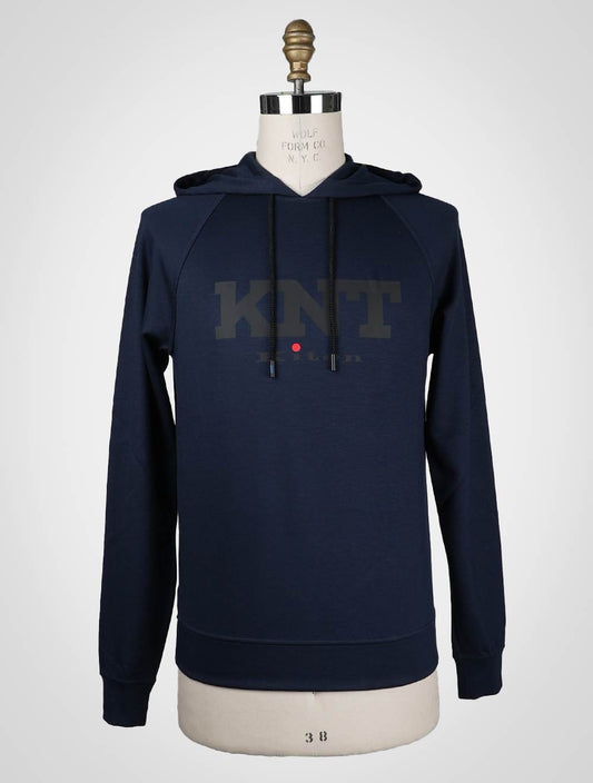 KNT Kiton Blue Viscose Ea Sweater