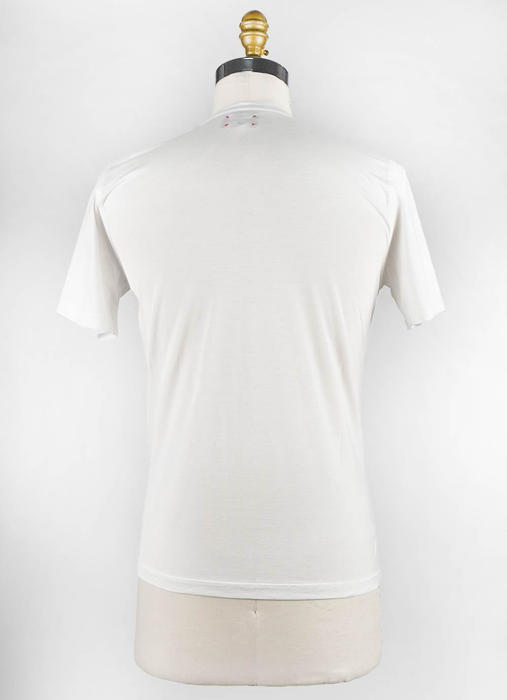 T-shirt en coton blanc Kiton