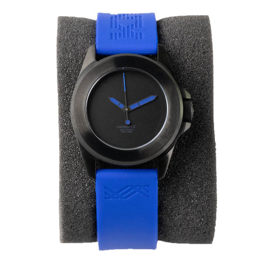 KNT Unimatic Kiton zwart roestvrijstalen limited edition 68/120 horloge