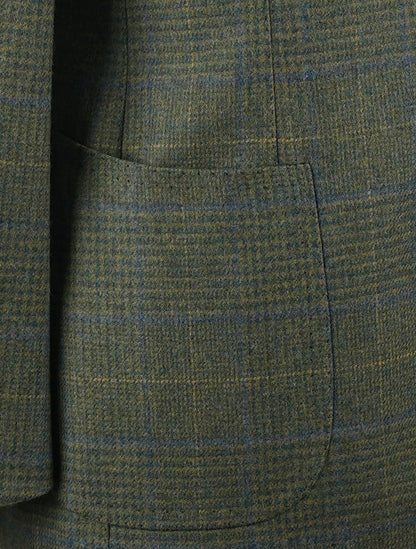 Cesare Attolini Americana de lana de cordero multicolor