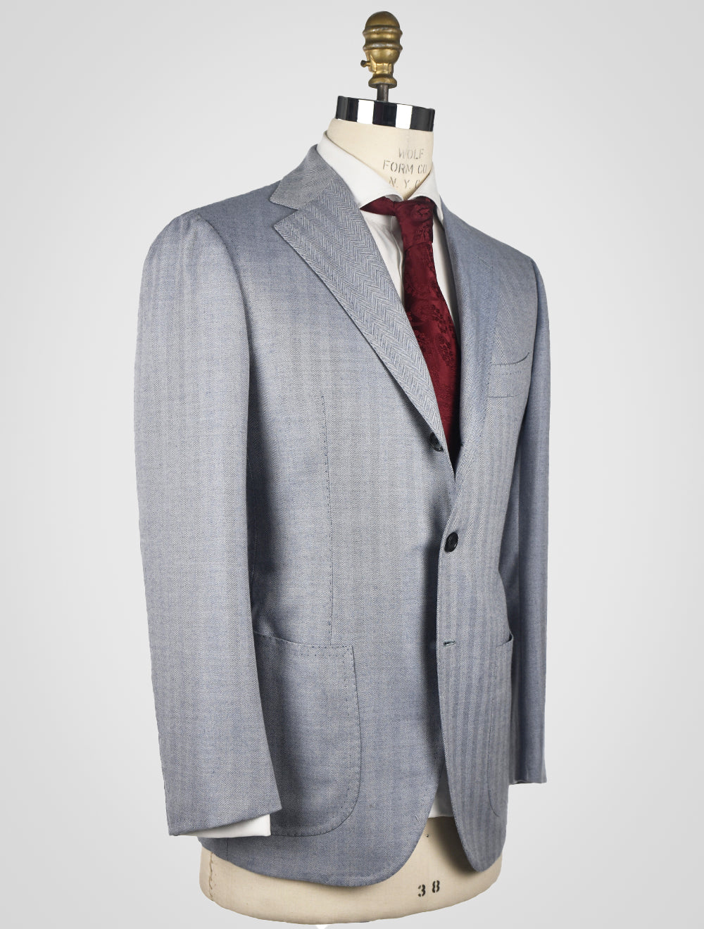 Cesare Attolini Light Blue Wool 140'S Blazer – 2Men