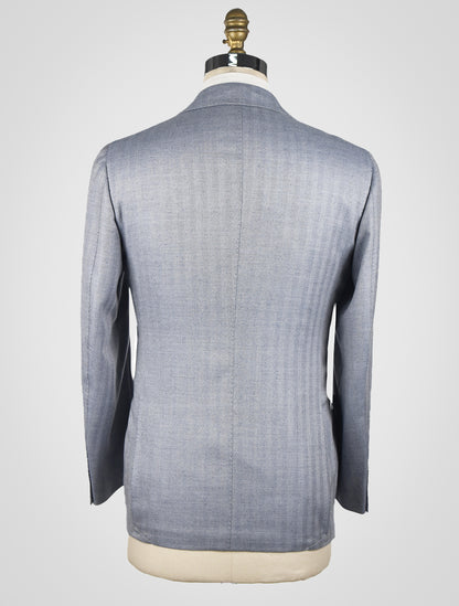 Cesare Attolini Light Blue Wool 140'S Blazer