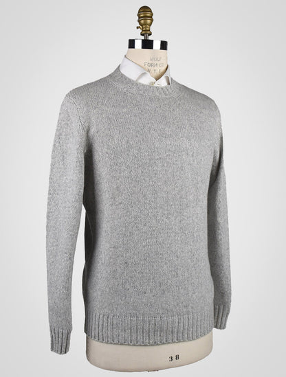 Cesare Attolini sivi džemper od kašmira Crewneck