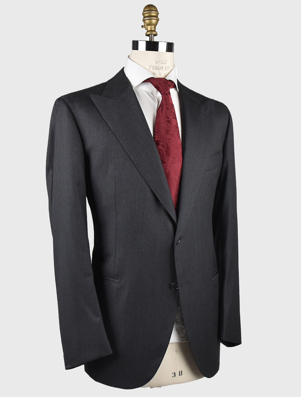 Cesare Attolini Grå uld 170'S jakkesæt