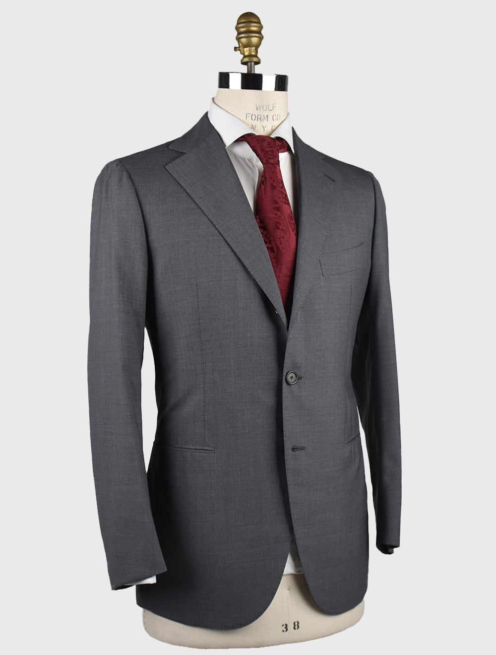 Cesare Attolini Grå uld 160's jakkesæt