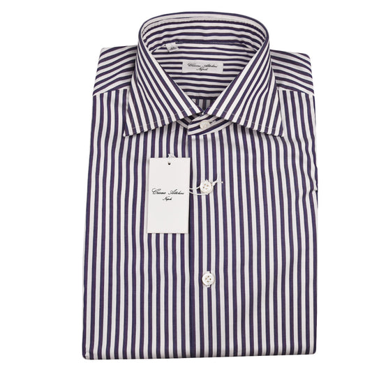 Cesare Attolini daudzkrāsains kokvilnas krekls