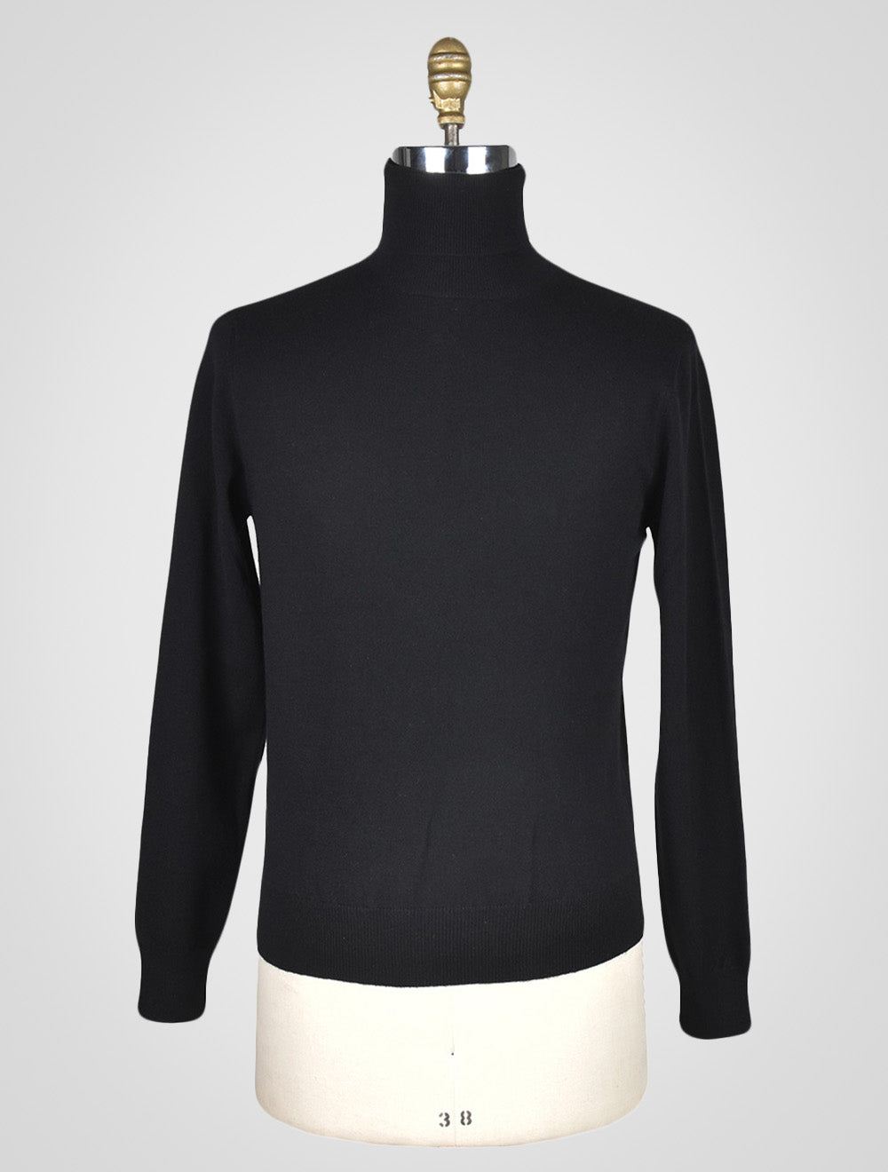 Fioroni Black Cashmere Sweater Turtleneck – 2Men
