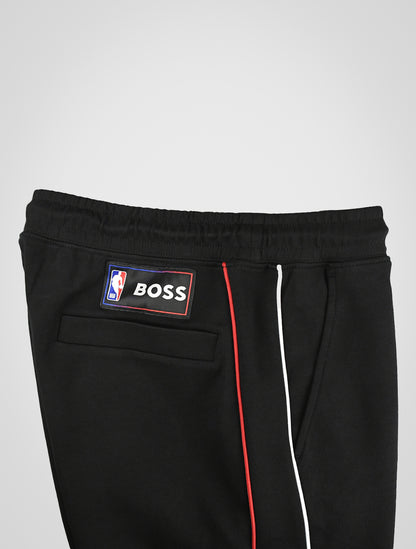 Hugo Boss x NBA Chicago Bulls Pantalón de jogging de algodón negro Pl Ea