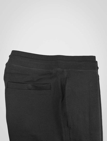 Pantalón de jogging de algodón negro Hugo Boss