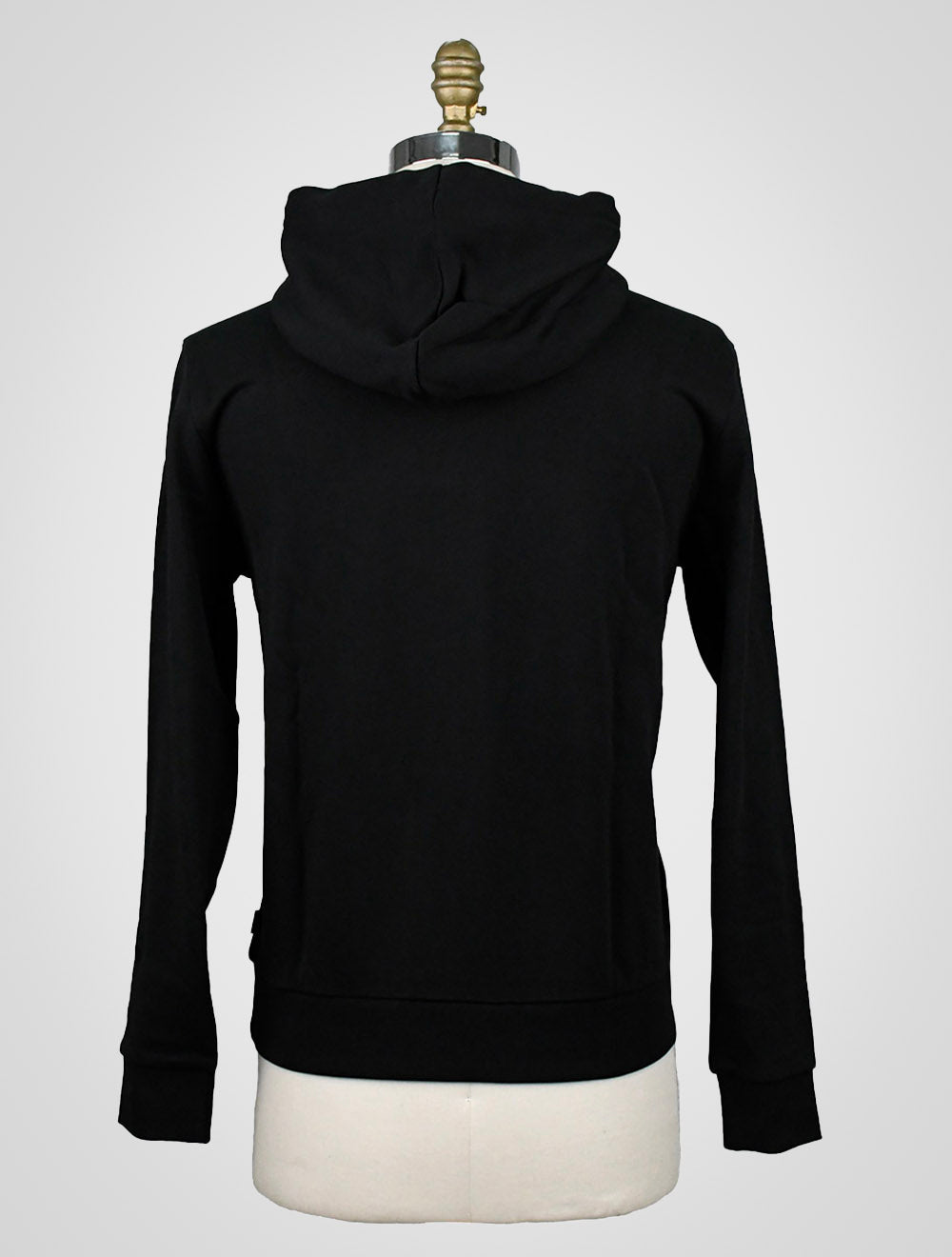 Hugo Boss zwarte katoenen hoodie
