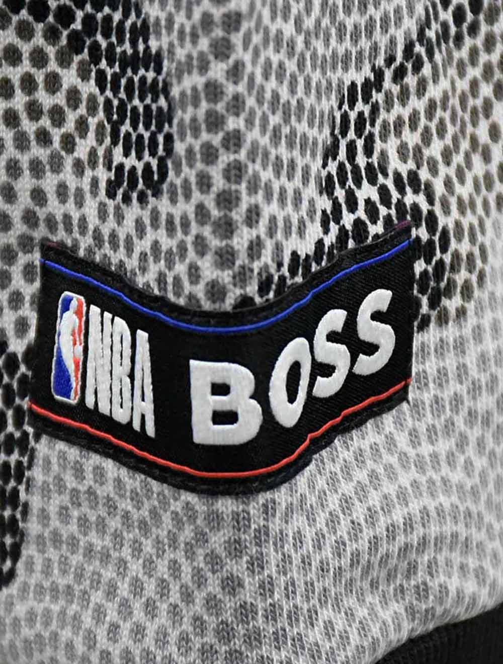 Hugo Boss x NBA Los Angeles Mehrfarbiger Baumwoll-Hoodie