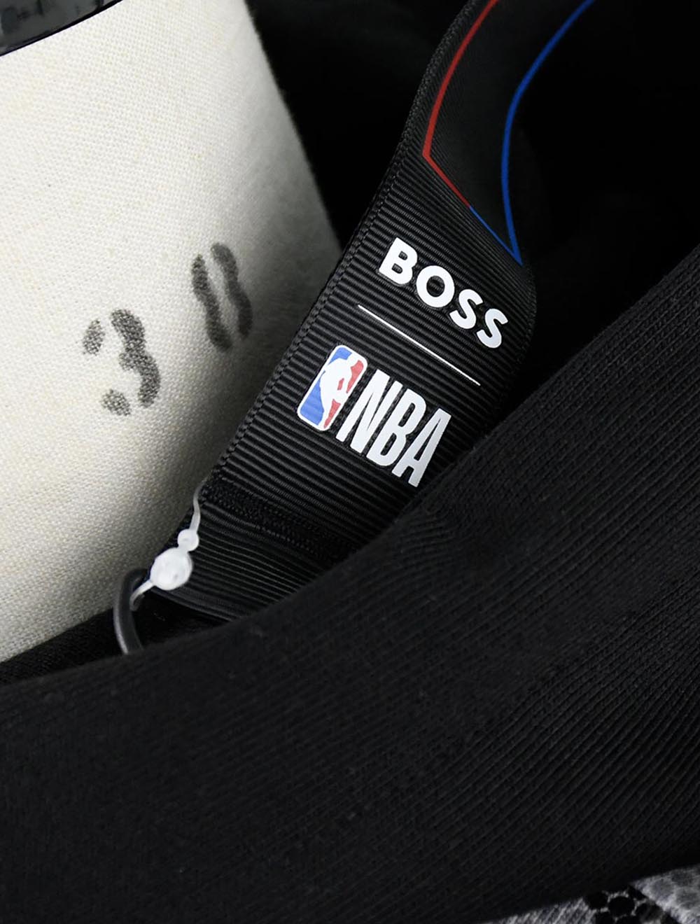 Hugo Boss x NBA 洛杉矶多色棉质连帽衫