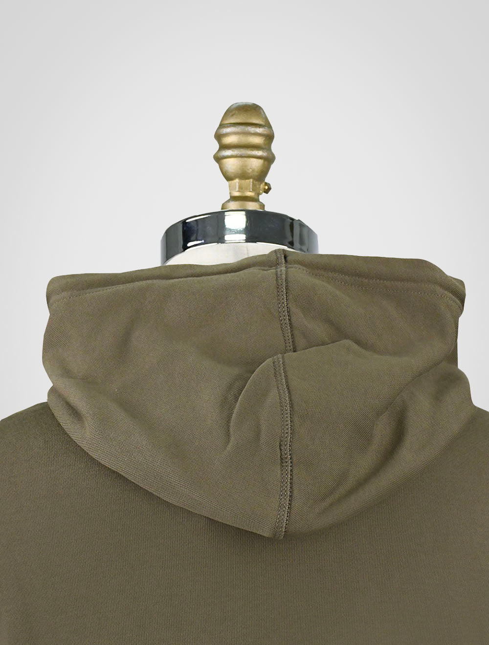 Hugo Boss sudadera con capucha de algodón verde