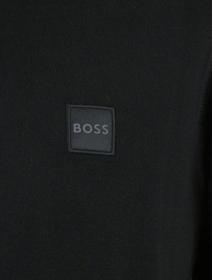 Hugo Boss zwarte katoenen trui