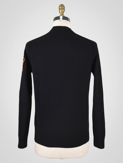 Hugo Boss Black Cotton Wool Pa Sweater