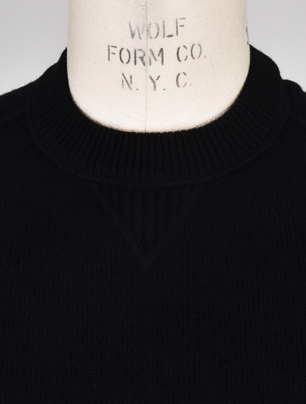 Hugo Boss Black Cotton Wool Pa Sweater