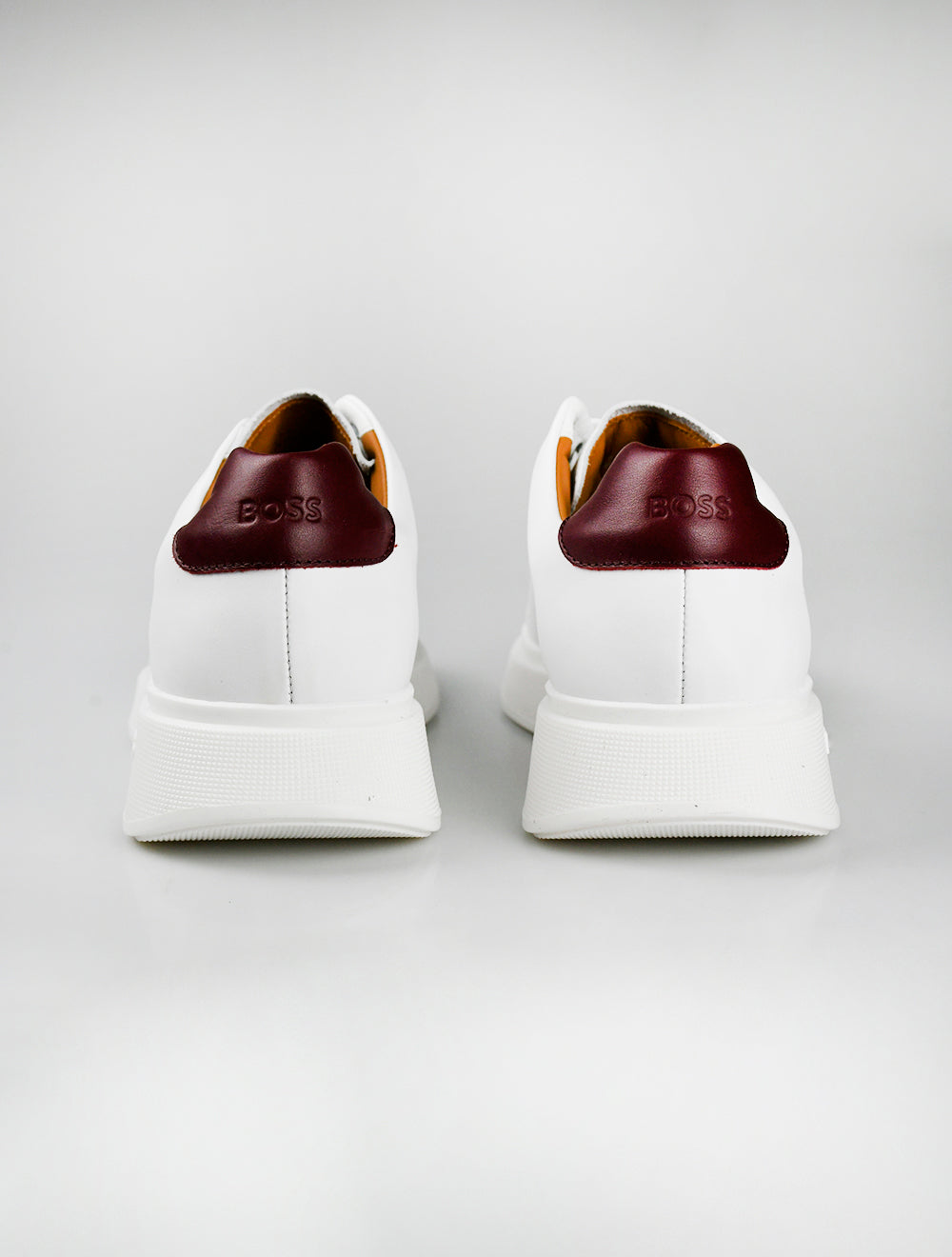 Hugo Boss White Leather Sneakers