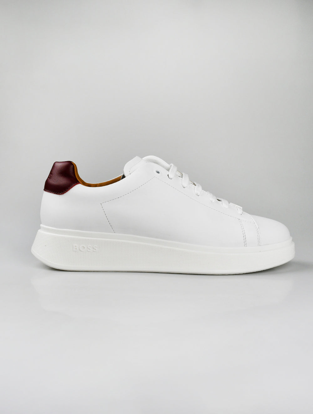 Hugo Boss White Leather Sneakers