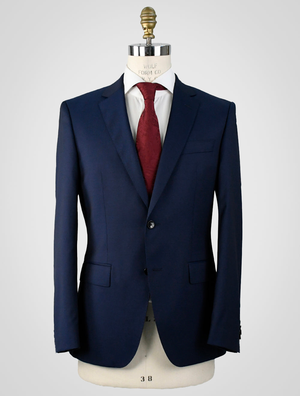 Boss Blauer Anzug aus Schurwolle