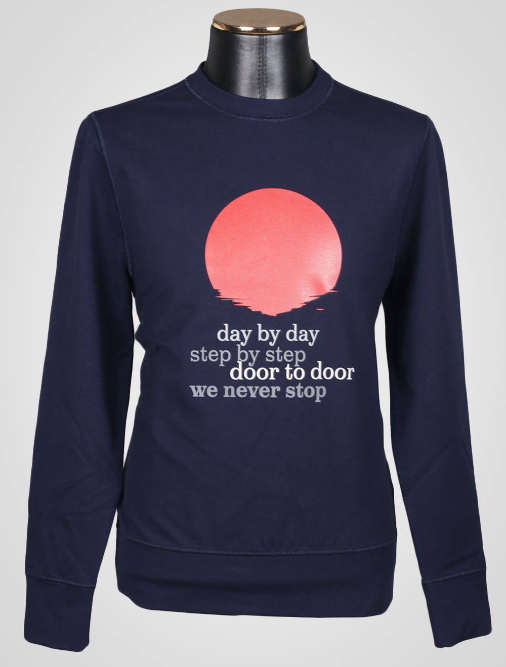 Kiton Blue Cotton EA Sweater