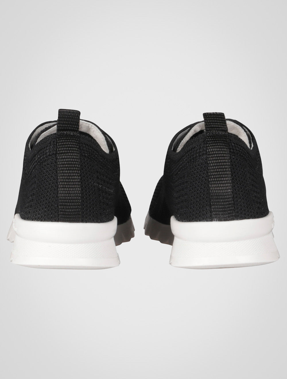 Kiton Black Cotton Ea Sneakers FITS