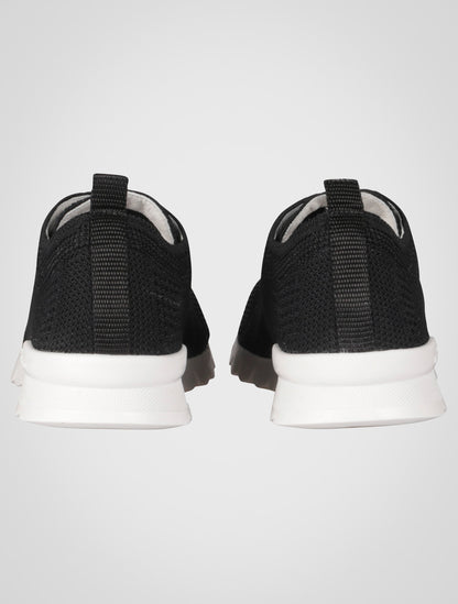 Zapatillas deportivas Kiton Ea de algodón negro 