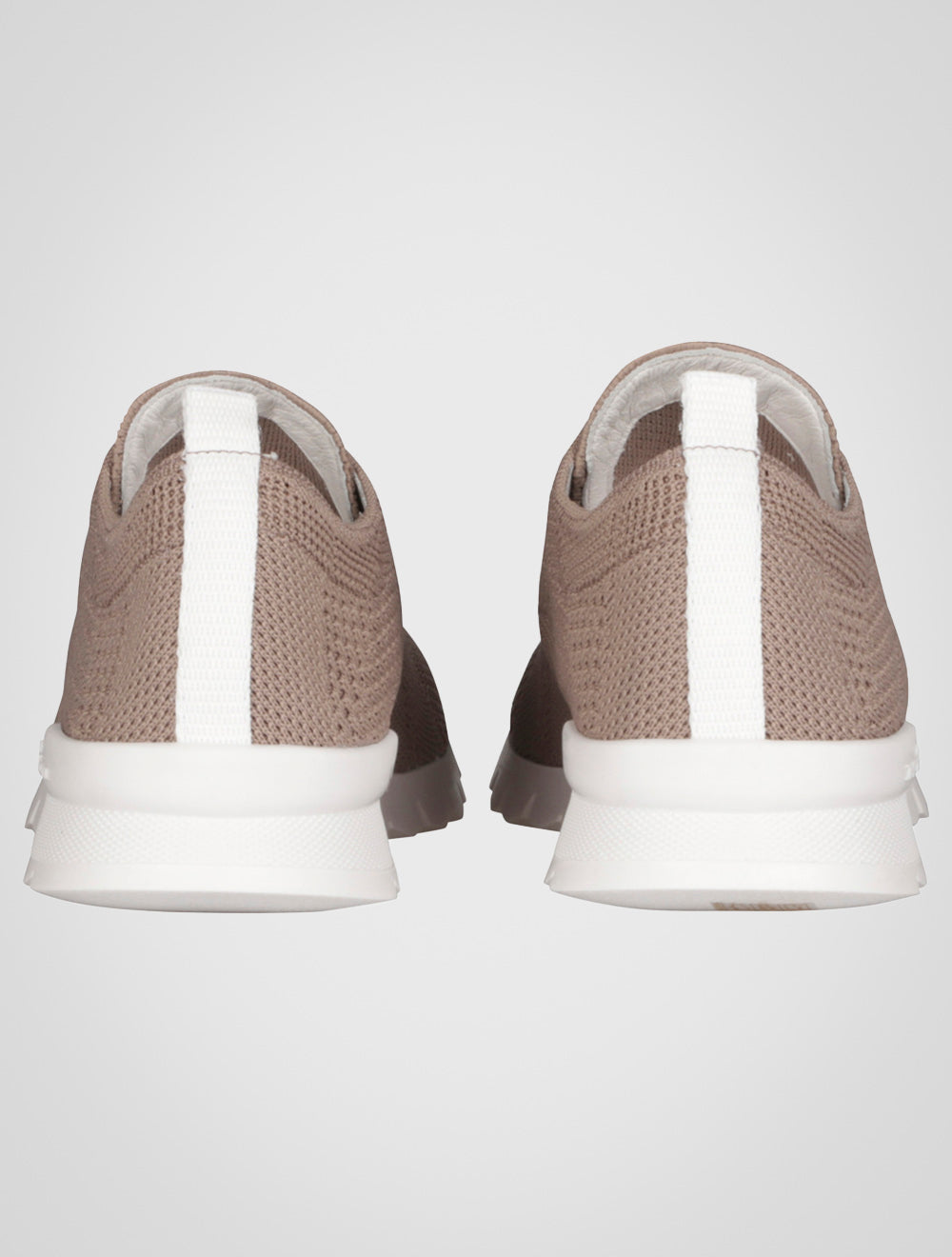 Zapatillas deportivas Kiton Ea de algodón marrón 