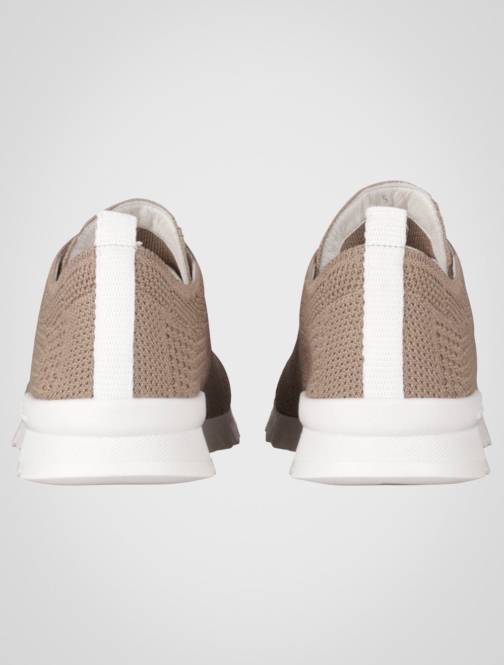 Kiton Beige Bomull Ea Sneakers FITS