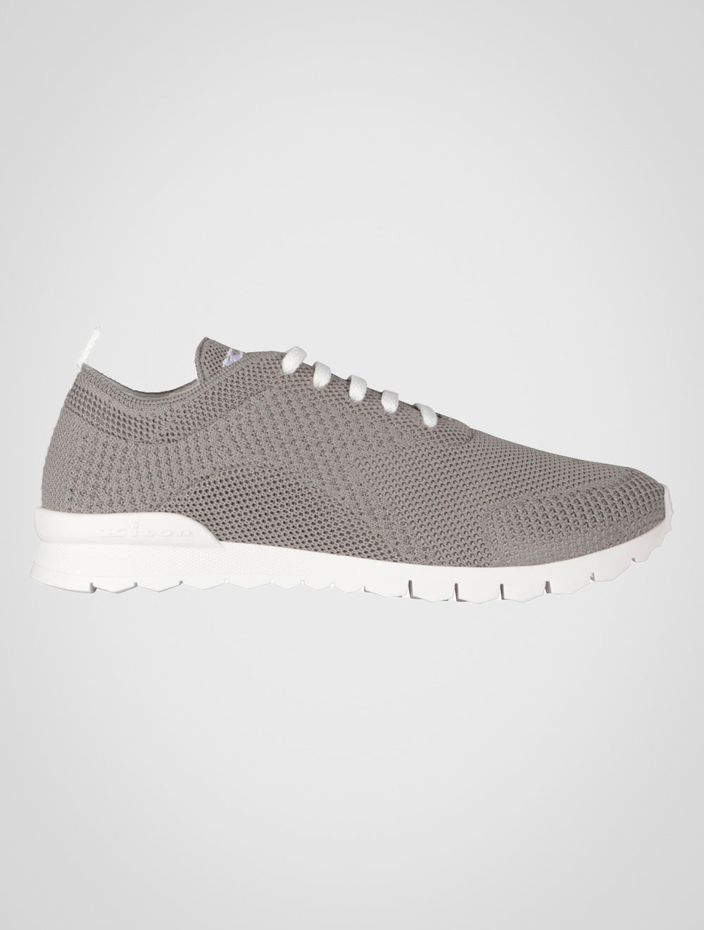 Kiton Dark Gray Cotton Ea Sneakers FITS