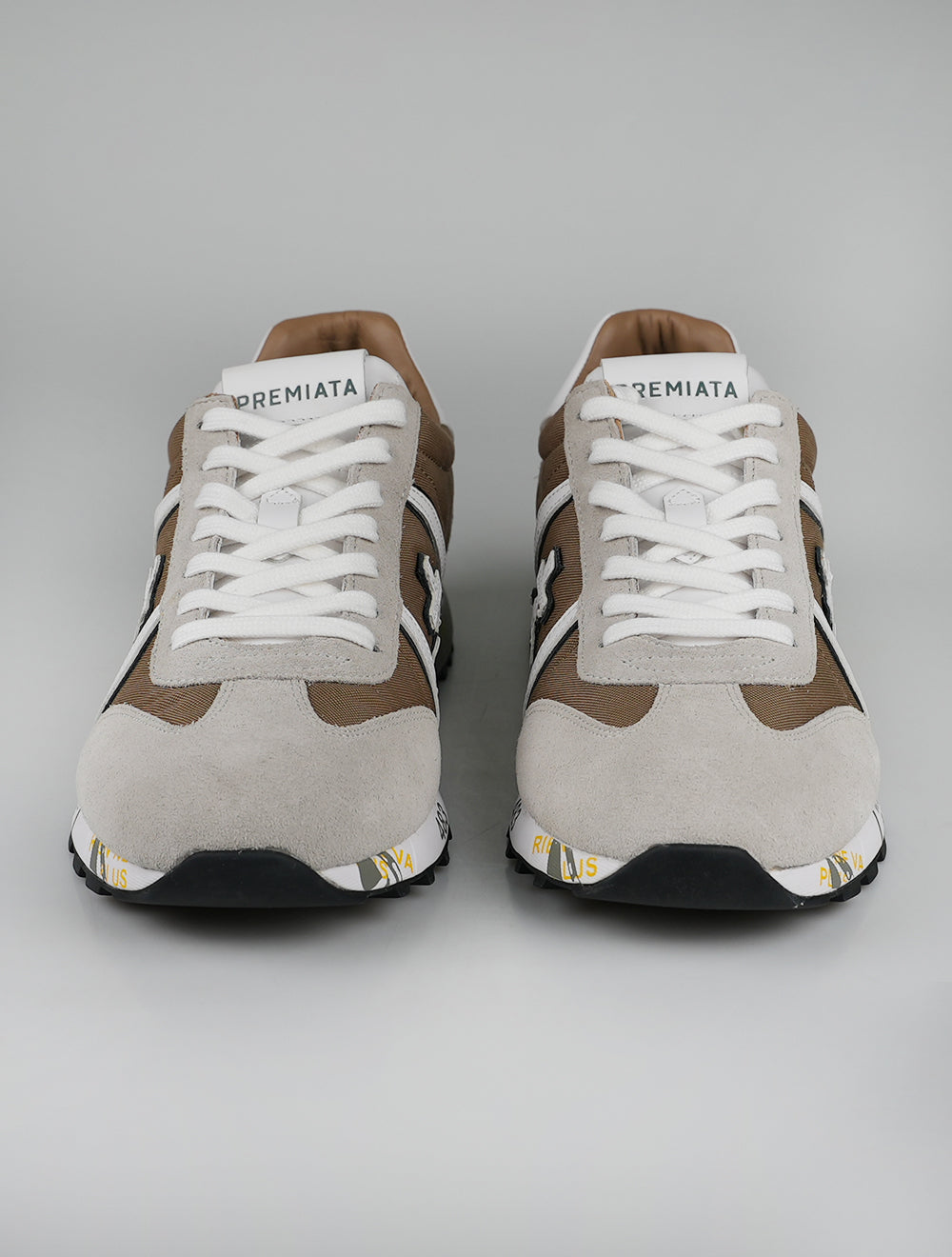 Premiata Multicolor Leather Suede Cotton Pa Sneakers – 2Men