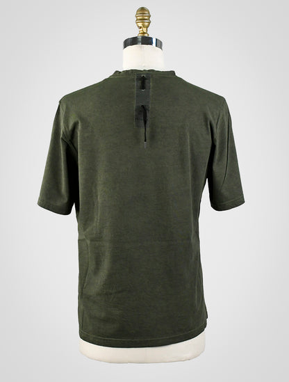 Premiata groen katoenen T-shirt