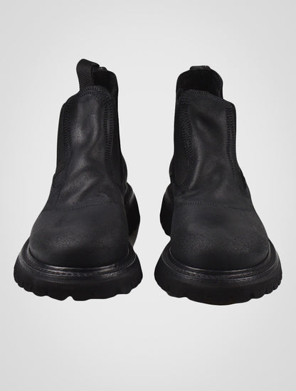 Premiata Black Leather Boots
