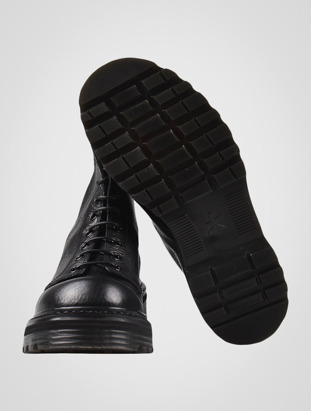 Черные кожаные ботинки Premiata
