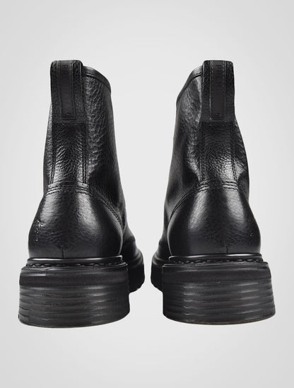 Черные кожаные ботинки Premiata