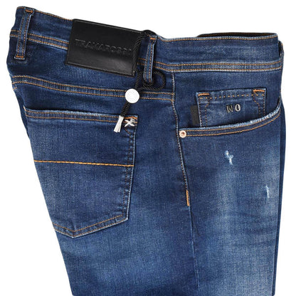 Tramarossa blauwe katoenen Ea-jeans