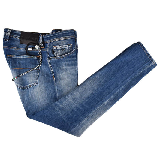 Tramarossa Blue Cotton Ea Jeans
