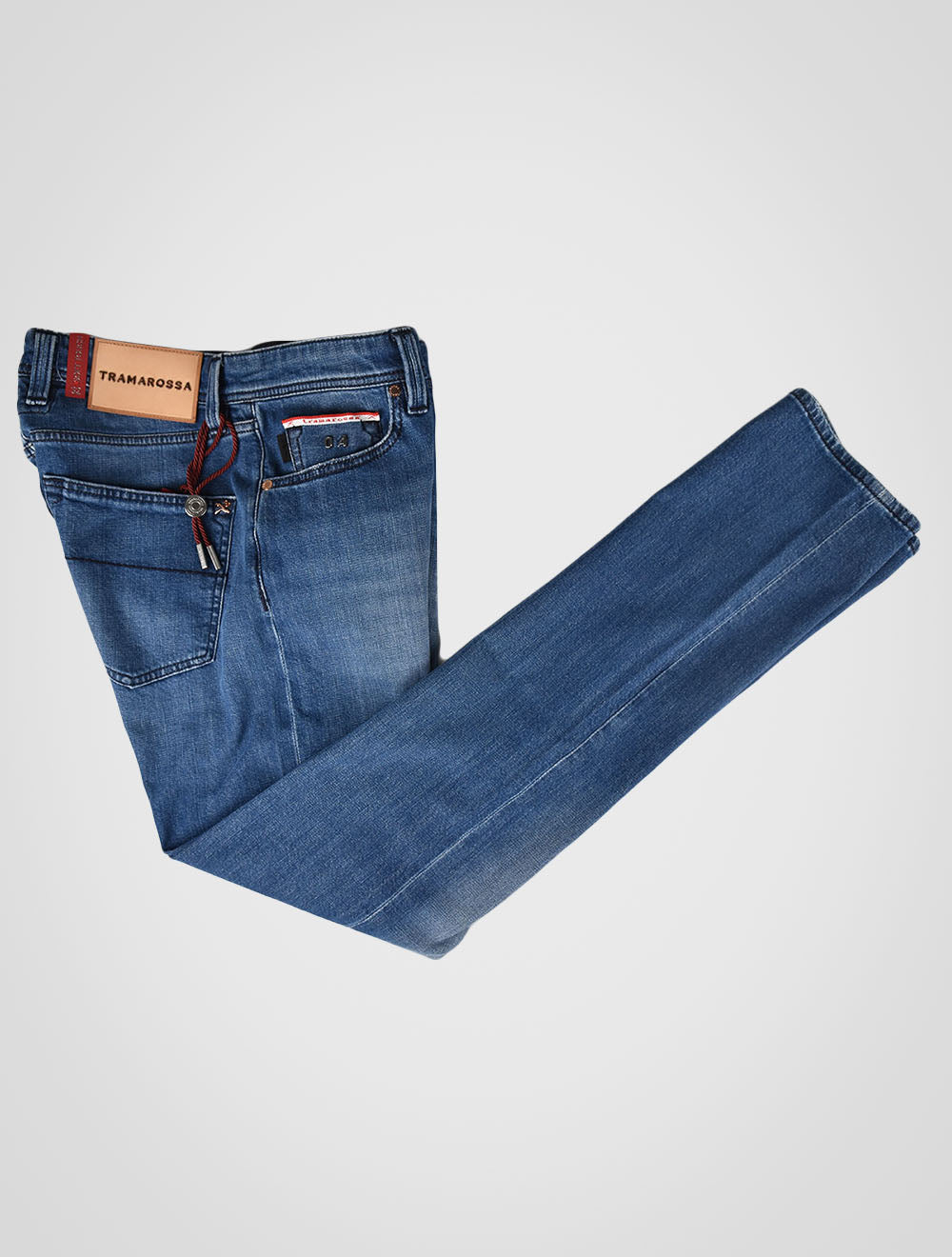 Tramarossa blauwe katoenen pl-jeans