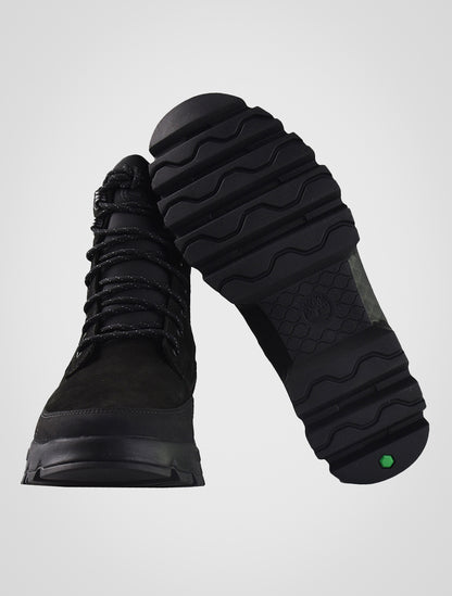 Черные кожаные ботинки Timberland из нубука