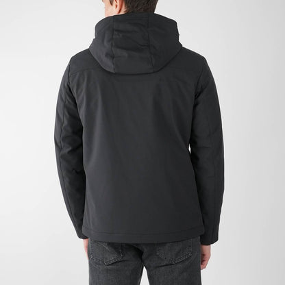 Woolrich Black Pl Pacific Soft Shell Coat