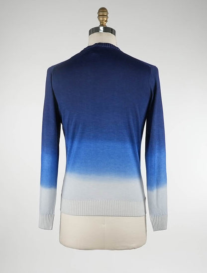 Kiton Multicolor Cashmere Silk Sweater Crewneck