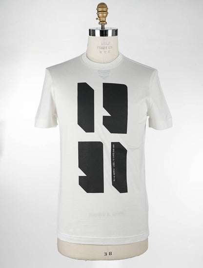 Knt Kiton T-shirt de algodão branco