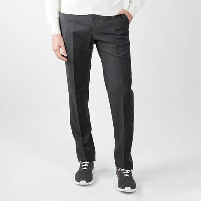 Marco pescarolo tmavě šedé vlněné šaty kalhoty